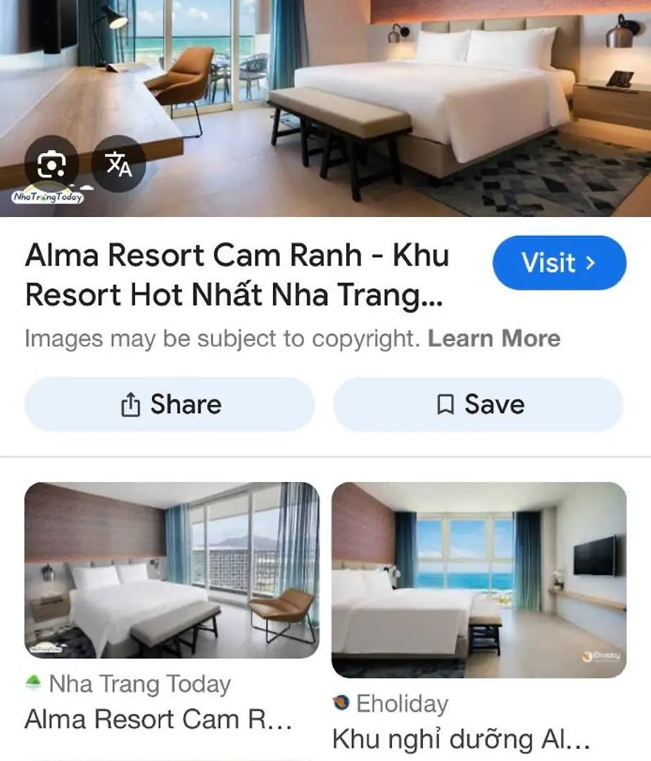 Alma Resort Cam Ranh contacts